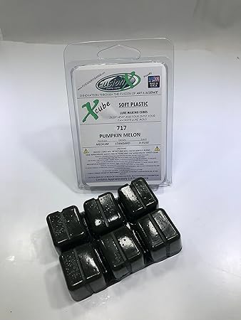 Amazon Fusion X釣り Xcubeソフトプラスチックplastisol Fishing Lure Makingキューブ Single Pack 2 8 Fl Oz 225色 Make Your Ownソフトプラスチックラバー釣りルアー 717 Pumpkinメロン Fusion X Fishing ルアー