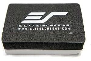 Elite Screens ZER1 Elite High Density WhiteBoardScreen Eraser, 2 pcs Set