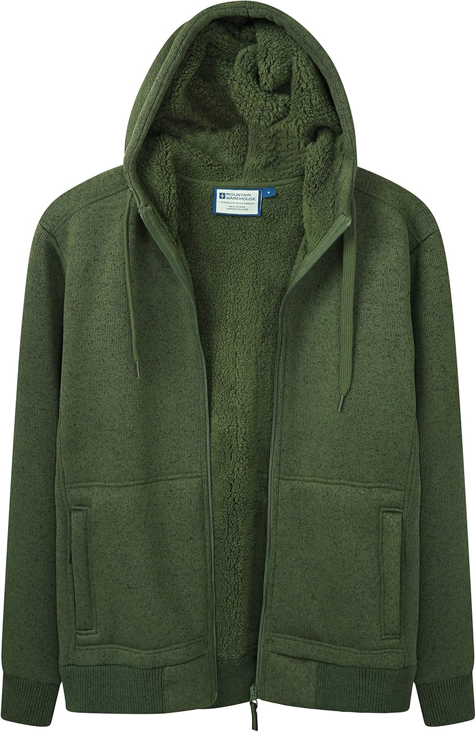 nevis fur lined hoodie