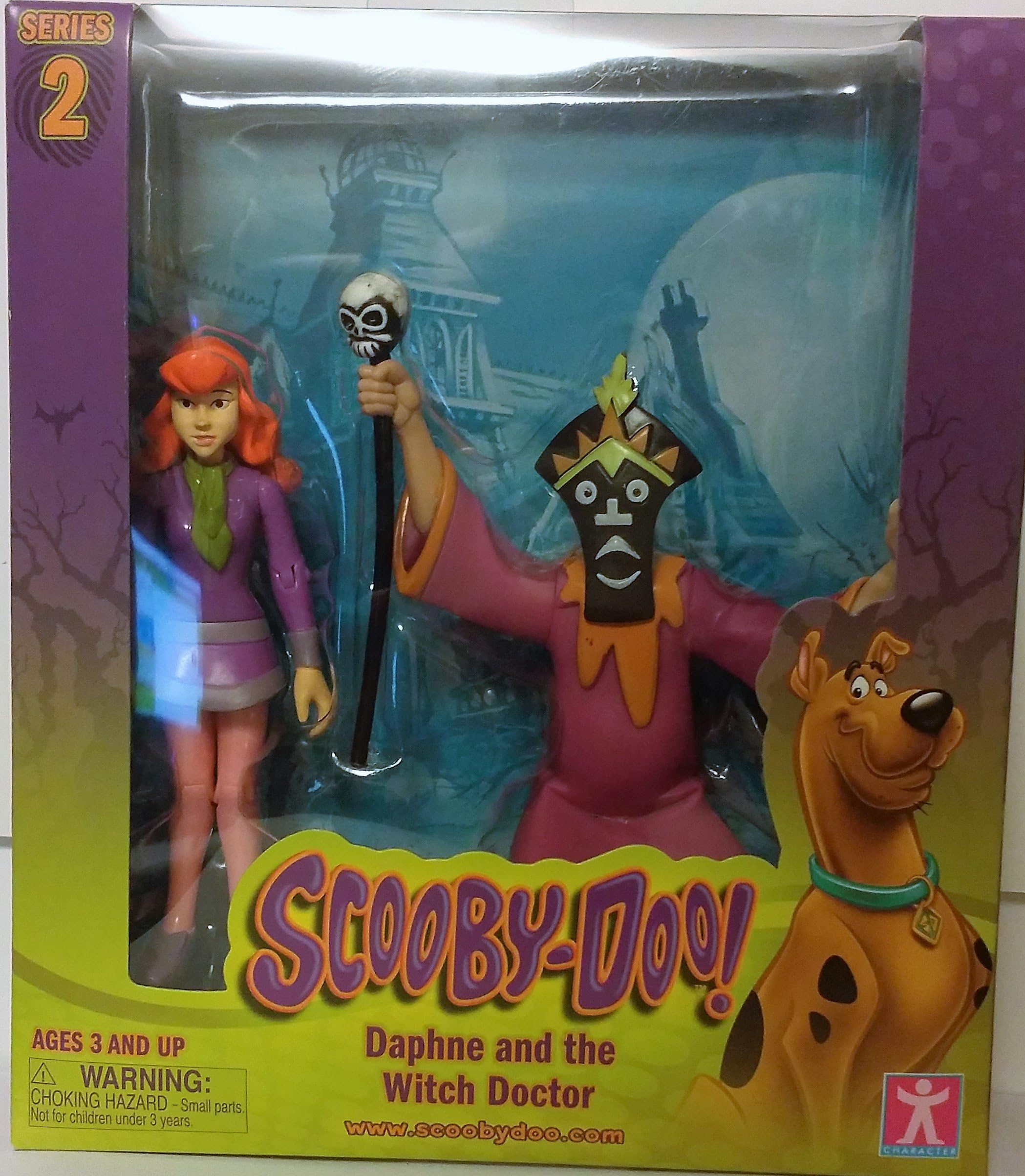 Scooby Doo, Series 2 Daphne and the Witch Doctor Action Figures