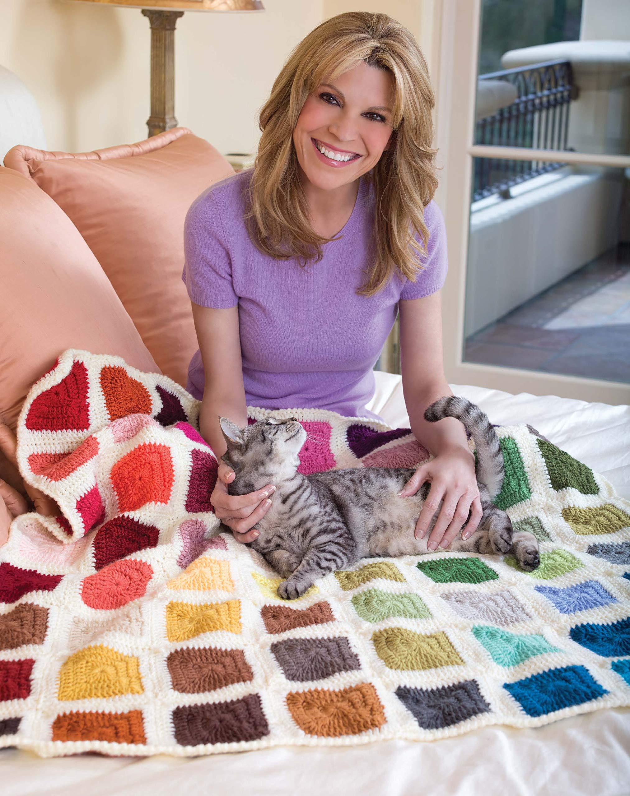 Vanna White's Crochet Favorites-20 Memorable Afghans, Garments, and Accessories that use her Signature Yarns