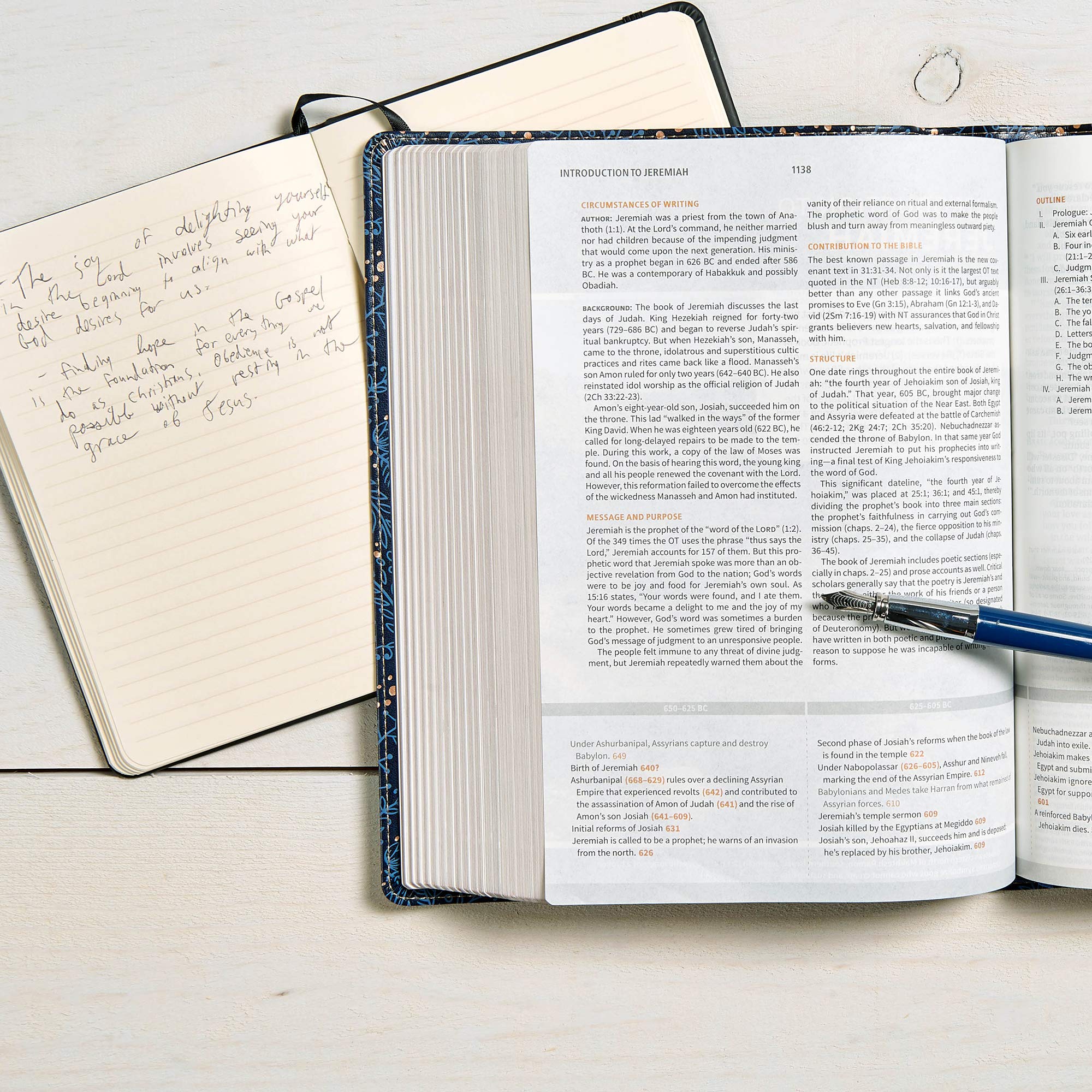 CSB Study Bible, Navy LeatherTouch, Red Letter, Study Notes and Commentary, Illustrations, Articles, Word Studies, Outlines, Timelines, Easy-to-Read Bible Serif Type CSB Study Bible, Navy LeatherTouch, Red Letter, Study Notes and Commentary, Illustrations, Articles, Word Studies, Outlines, Timelines, Easy-to-Read Bible Serif Type Imitation Leather