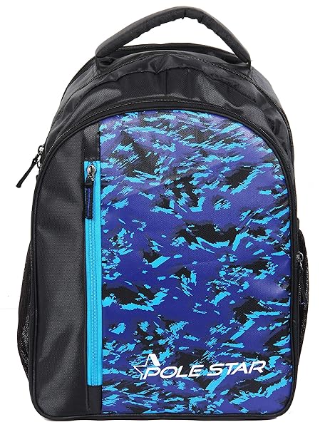 POLE STAR RAINCAP Printed Casual Travel Backpack I bagpack I School Bag with RAIN Cover