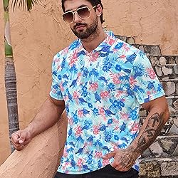 Xdceu Turtle Polo Shirt for Men Men's Turtle Print