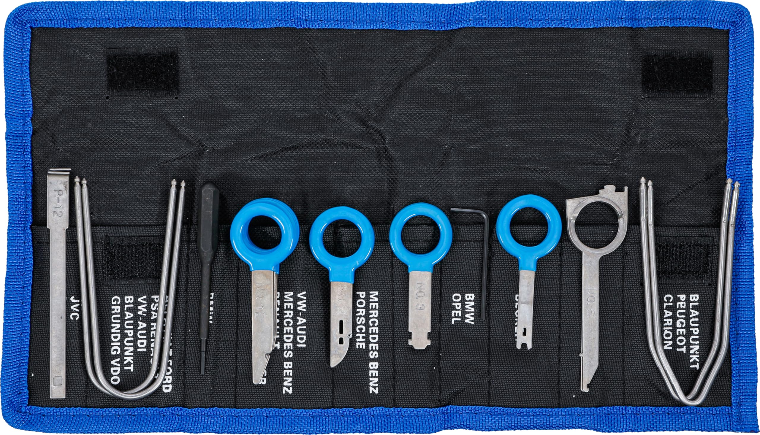 BGS 8011 | Radio Removal Tool Set | 18 pcs.