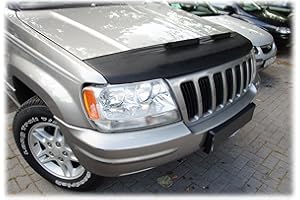 AUTO-BRA Hood Bra Front End Nose Mask Compatible with Jeep Grand Cherokee 1999-2004 Bonnet Bra STONEGUARD Protector Tuning