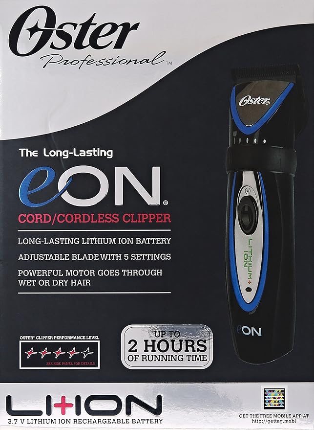 oster eon cordless clipper