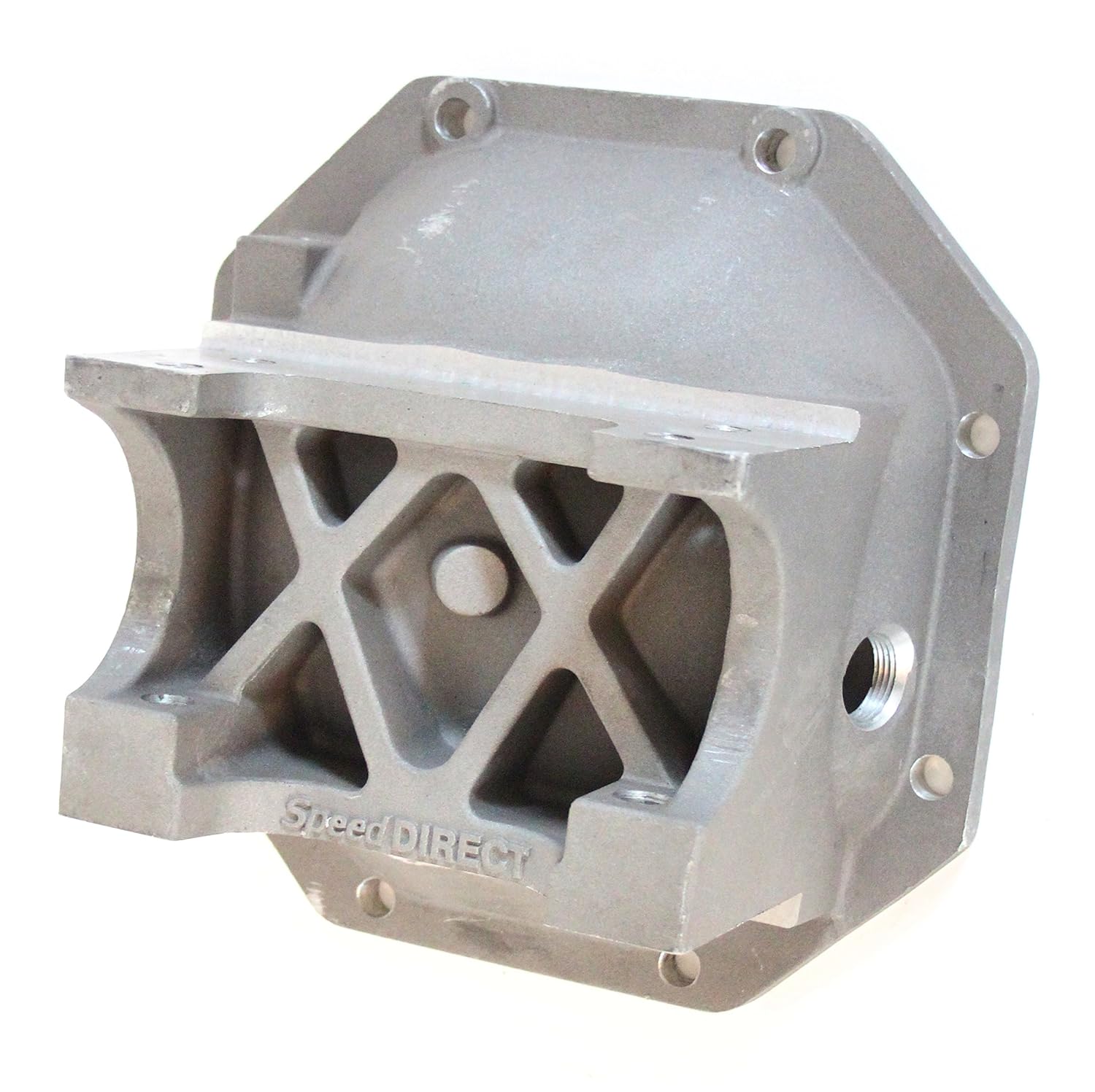 SpeedDirect 780-00565 Shark Bite Aluminum Differential Cover Kit For C2 & C3 Chevrolet Corvette with Stock Rear Suspension