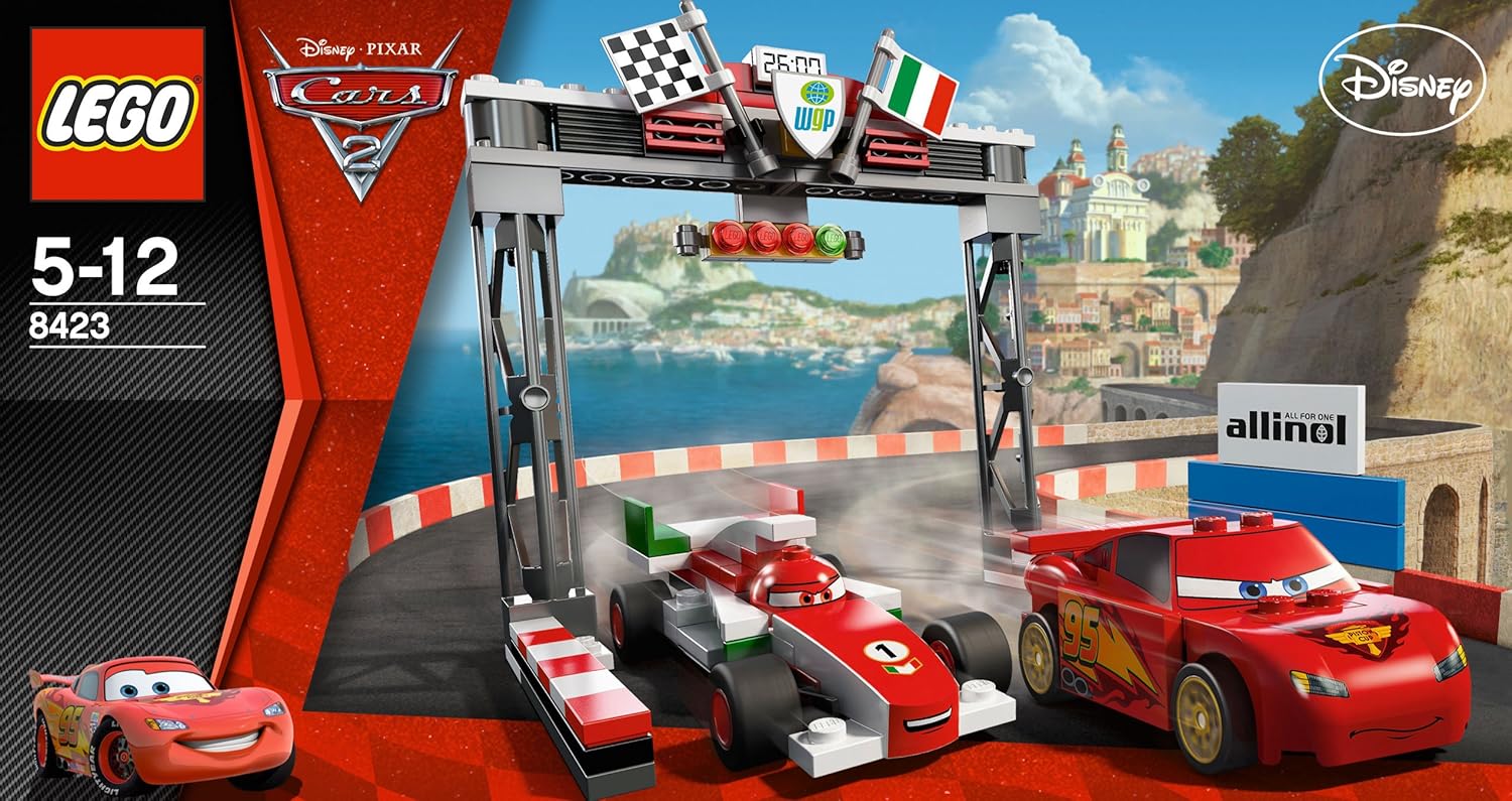 Lego Disney Cars 8423 World Grand Prix Racing Rivalry Amazon De Toys Games