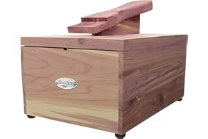 Woodlore Professional-Style Cedar Shoe Valet