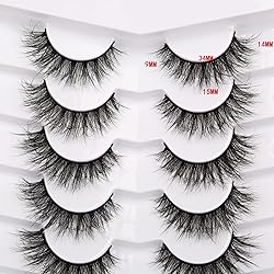 Pooplunch False Eyelashes Cat Eye Fluffy Lashes 8D
