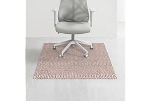 Anji Mountain Rug'd Office Chair Mat for Carpet & Hardwood Floor - Jacquard Woven Top, Anti-Slip Backing, Low Pile, Floor Protector Desk Chair Mat, Office Rugs for Rolling Chairs (40 x 54)