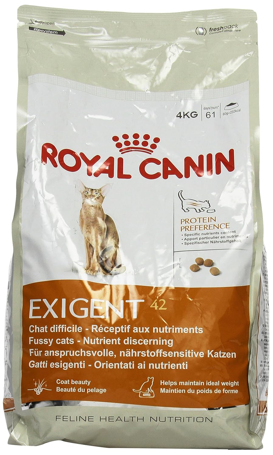 Royal Canin Cat Food Exigent Protein Preference Dry Mix 4 Kg Amazon.co