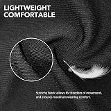 Harrison Howard Super Comfort Stretchy Fly Mask Large Eye Space UV Protection view 3