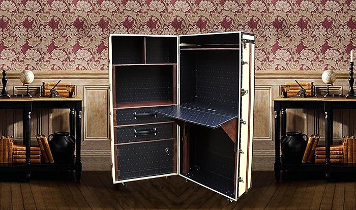 Madetoorder Unique Desk Bookcase Cabinet Vintage Style Luxury