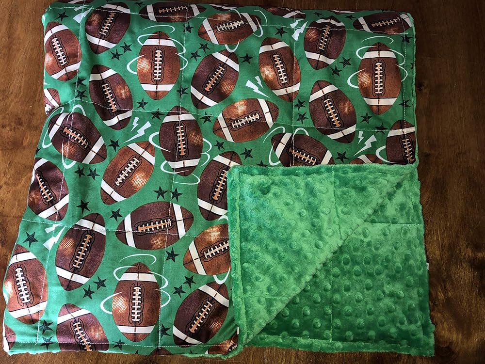 Amazon.com: 12lb Weighted Blanket twin size 42x72: Handmade