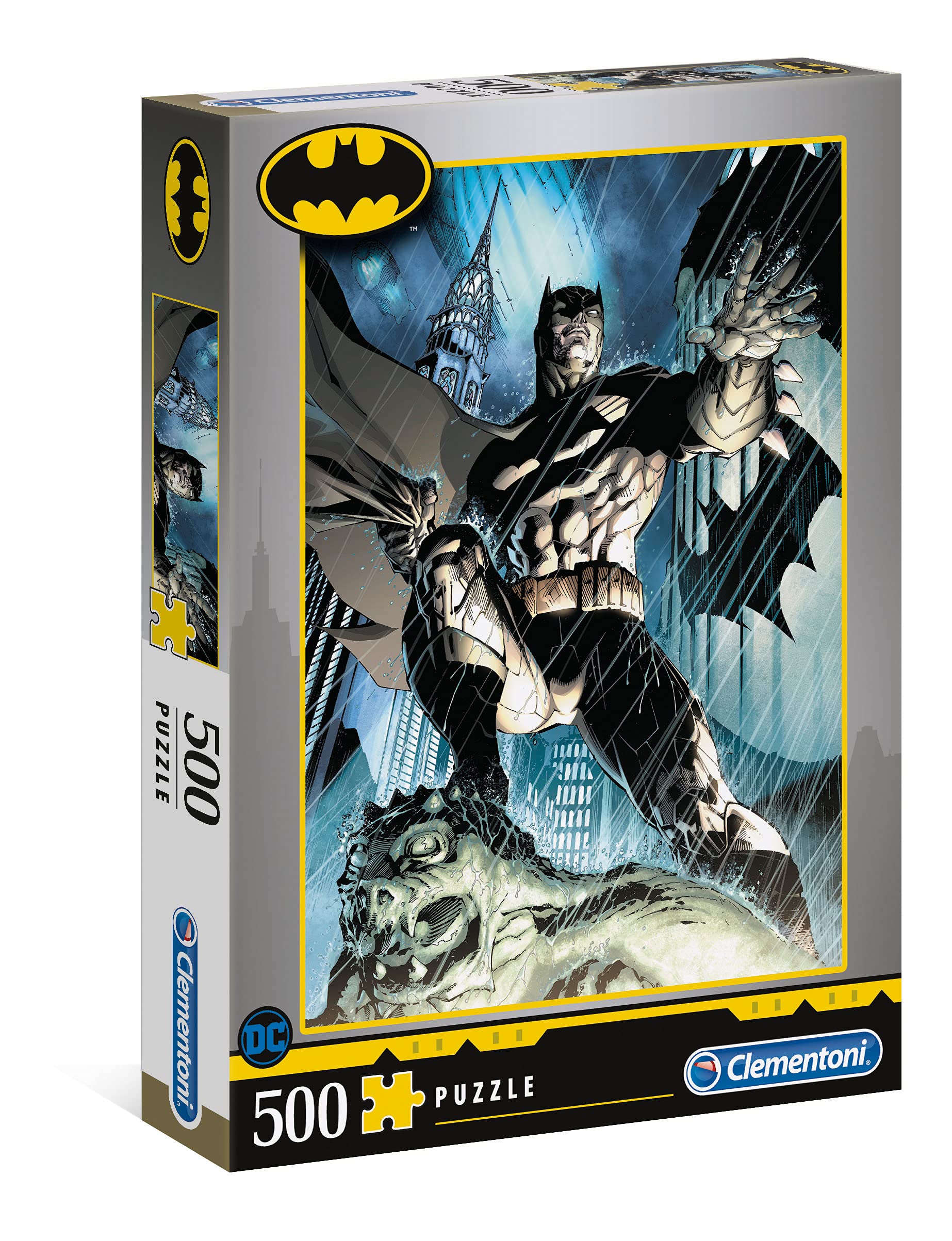 Clementoni - 35088 - jigsaw puzzle Batman - Made in Italy - jigsaw puzzle for adult 500 pieces