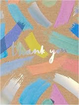 UK Greetings Multipack 10 Thank You Cards with Envelopes Bright Designs view 4