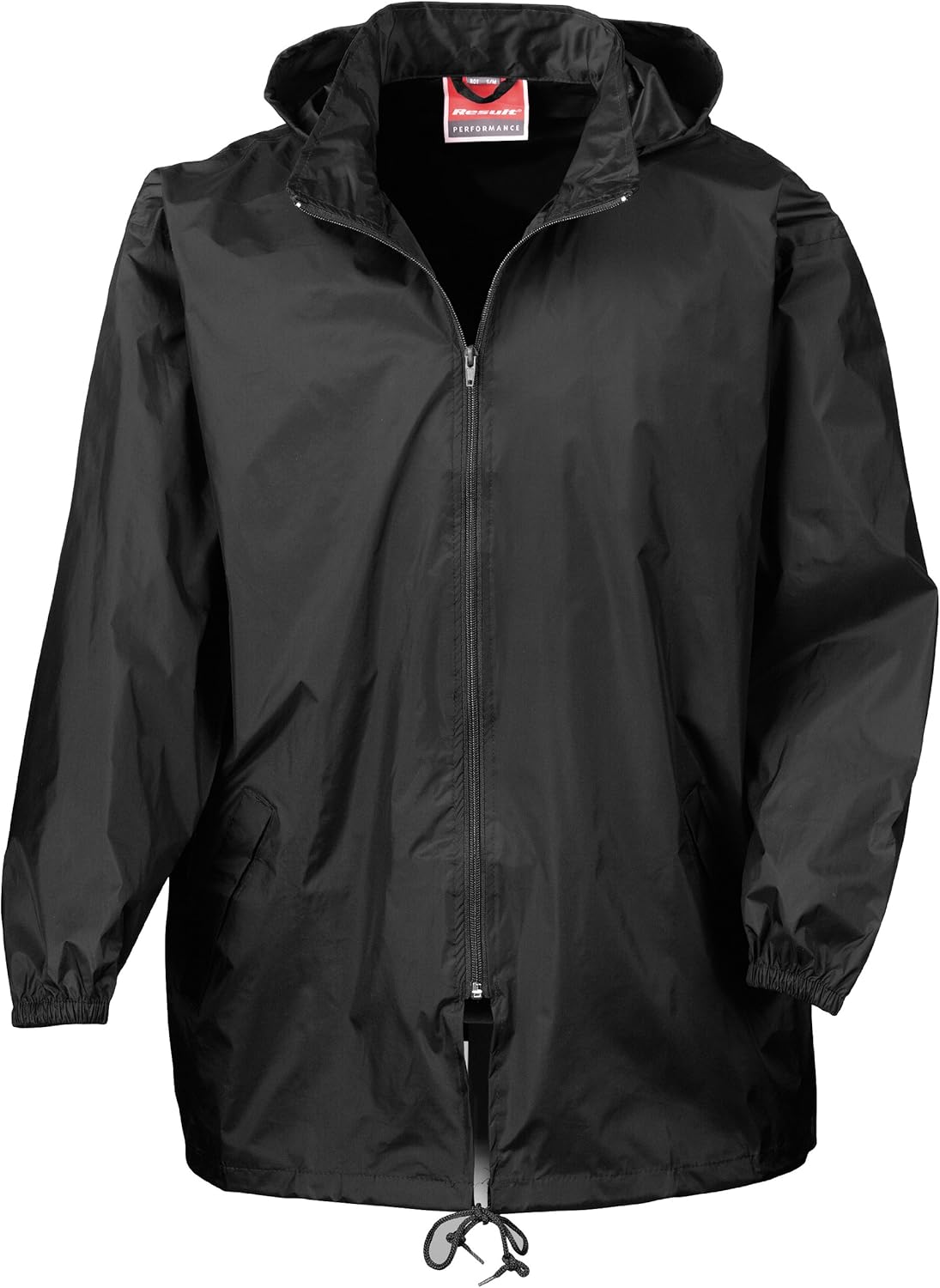 Result Mens Lightweight Waterproof Windproof Rain Jacket (S/M) (Black) Amazon.ca Clothing