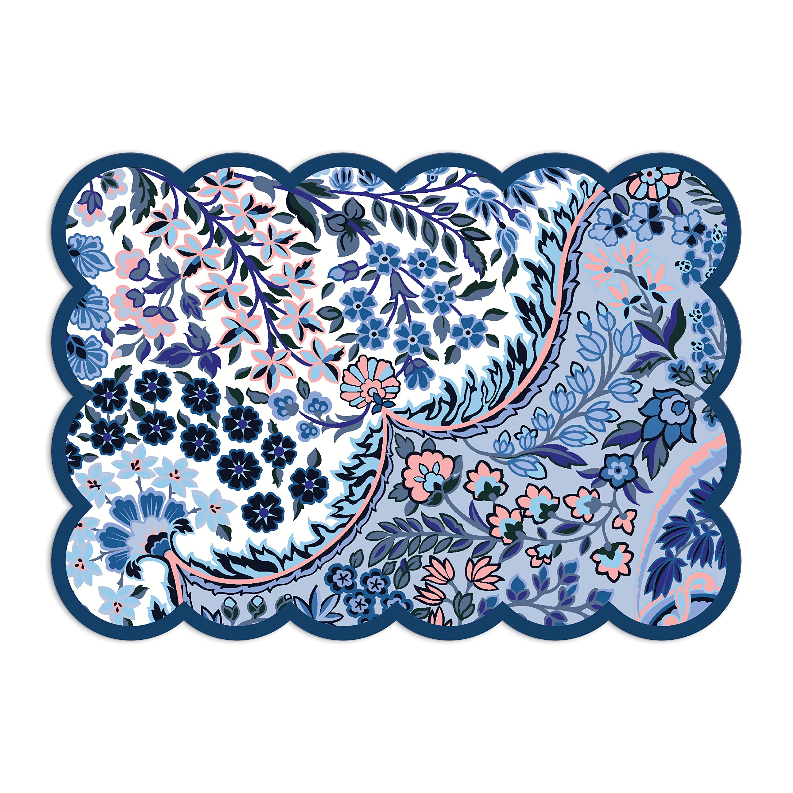 Galison Liberty Scalloped Shaped Notecard Set