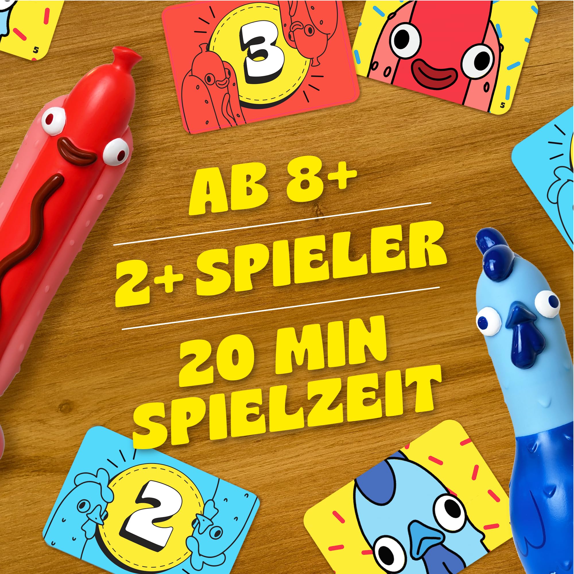 Big Potato Chicken vs Hotdog – Das ultimative Chaotische Partyspiel | Flipping-Fun Partyspiel für Familien & Spieleabende | Bonusinhalt inklusive! 4