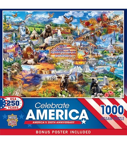 Amazon.com: MasterPieces 1000 Piece Jigsaw Puzzle For Adults