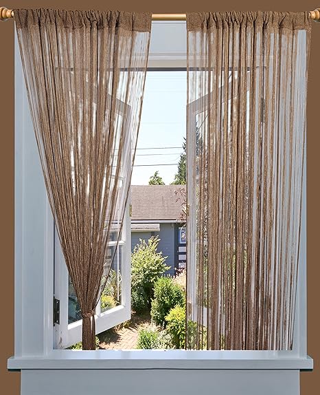 Buy String Curtain Online At Low Prices In India Amazon In