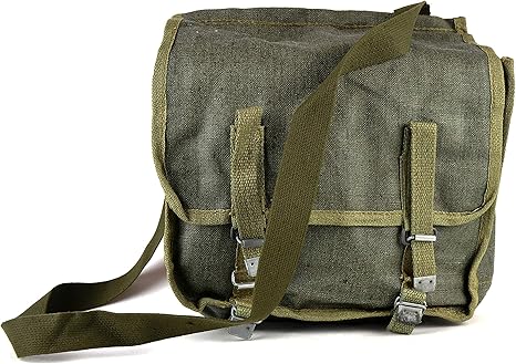 canvas haversack bag
