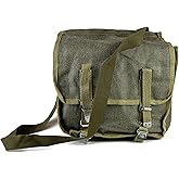 Polish army Original haversack canvas shoulder bag bread bag classic military Messenger daypack OD Olive