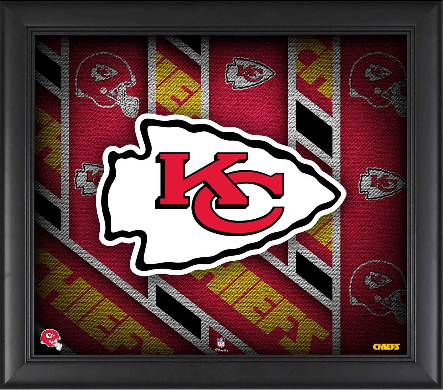 Amazon Com Kansas City Chiefs Framed 15 X 17 Team Threads