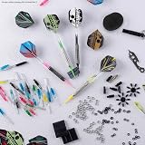 CyeeLife Dart Accessories Kit Professional Darts Set Flights Shafts Sharpener view 7