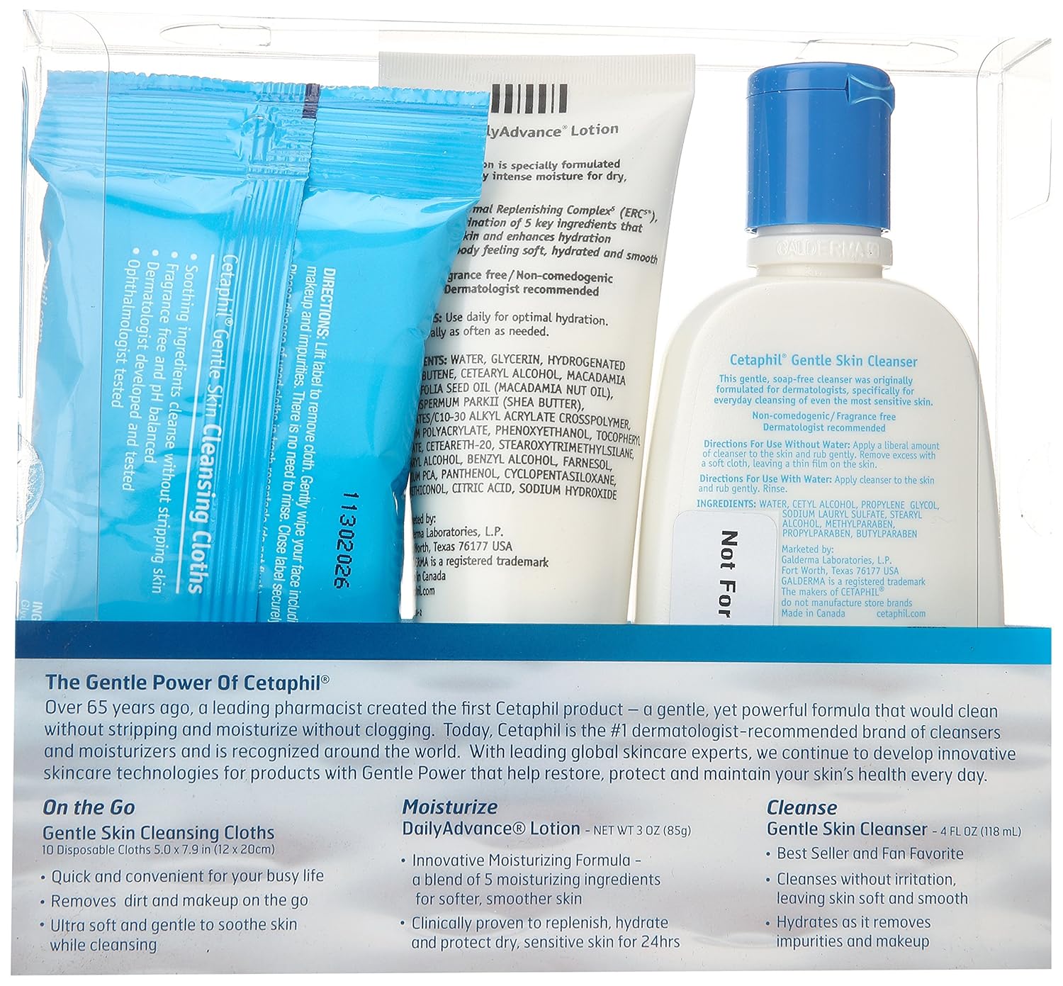 cetaphil kit for dry skin