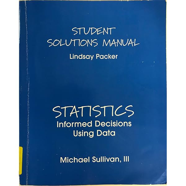 Amazon.com: Statistics: Informed Decisions Using Data