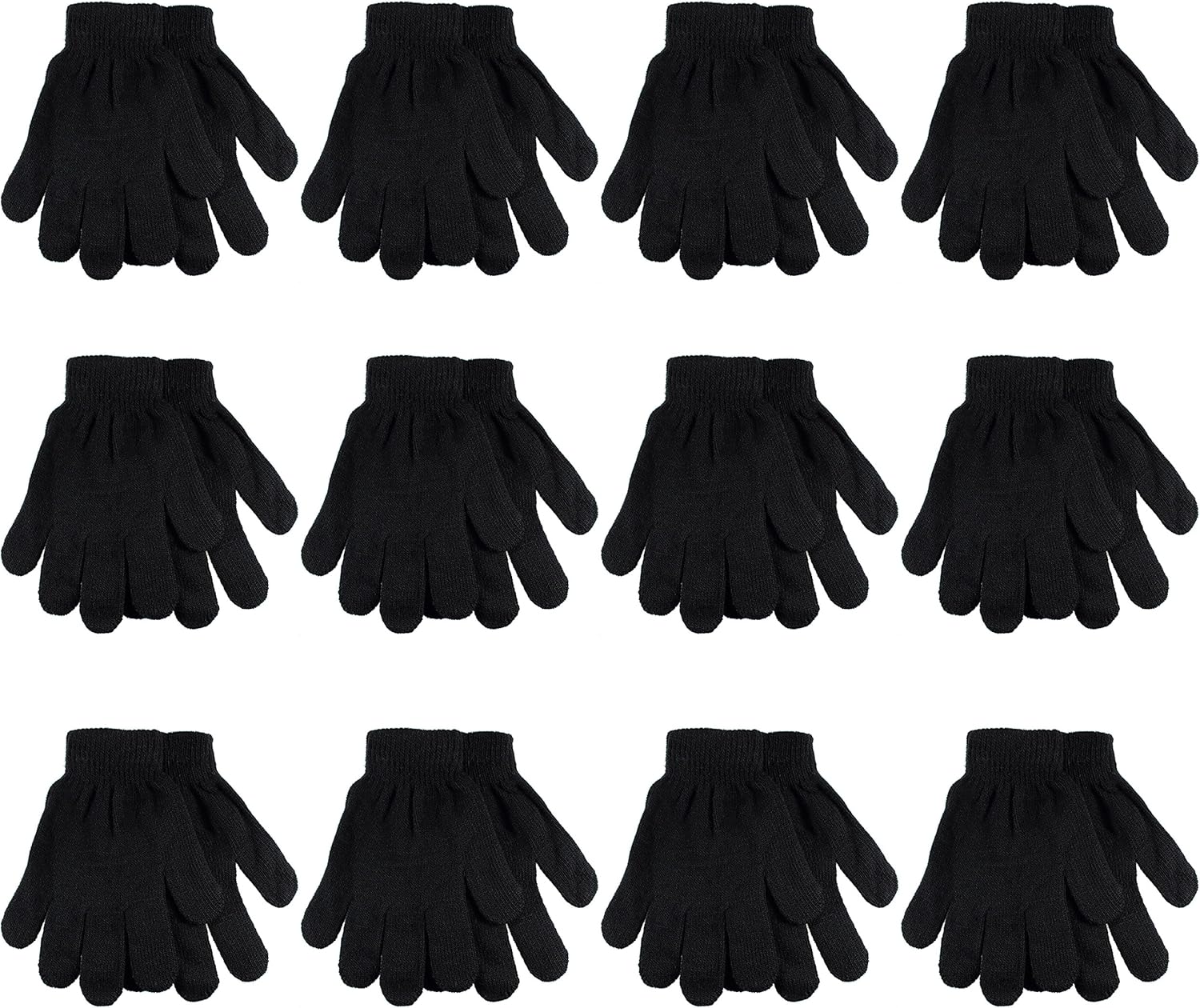 Gelante Adult Winter Knitted Magic Gloves Wholesale Lot 12 Pairs at  Women’s Clothing store