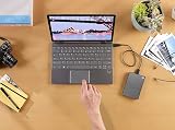 Seagate One Touch 2TB Password Activated USB 3.0 External Drive Space Gray view 2