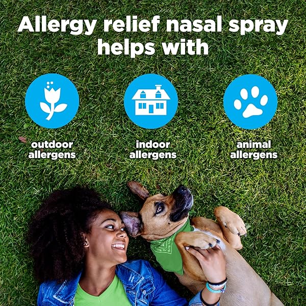 AMAZON BASIC CARE 24-HOUR ALLERGY RELIEF NASAL SPRAY, FLUTICASONE PROPIONATE (GLUCOCORTICOID) 50 MCG, FULL PRESCRIPTION STRENGTH, NON-DROWSY, 0.62 FL OZ (PACK OF 3)