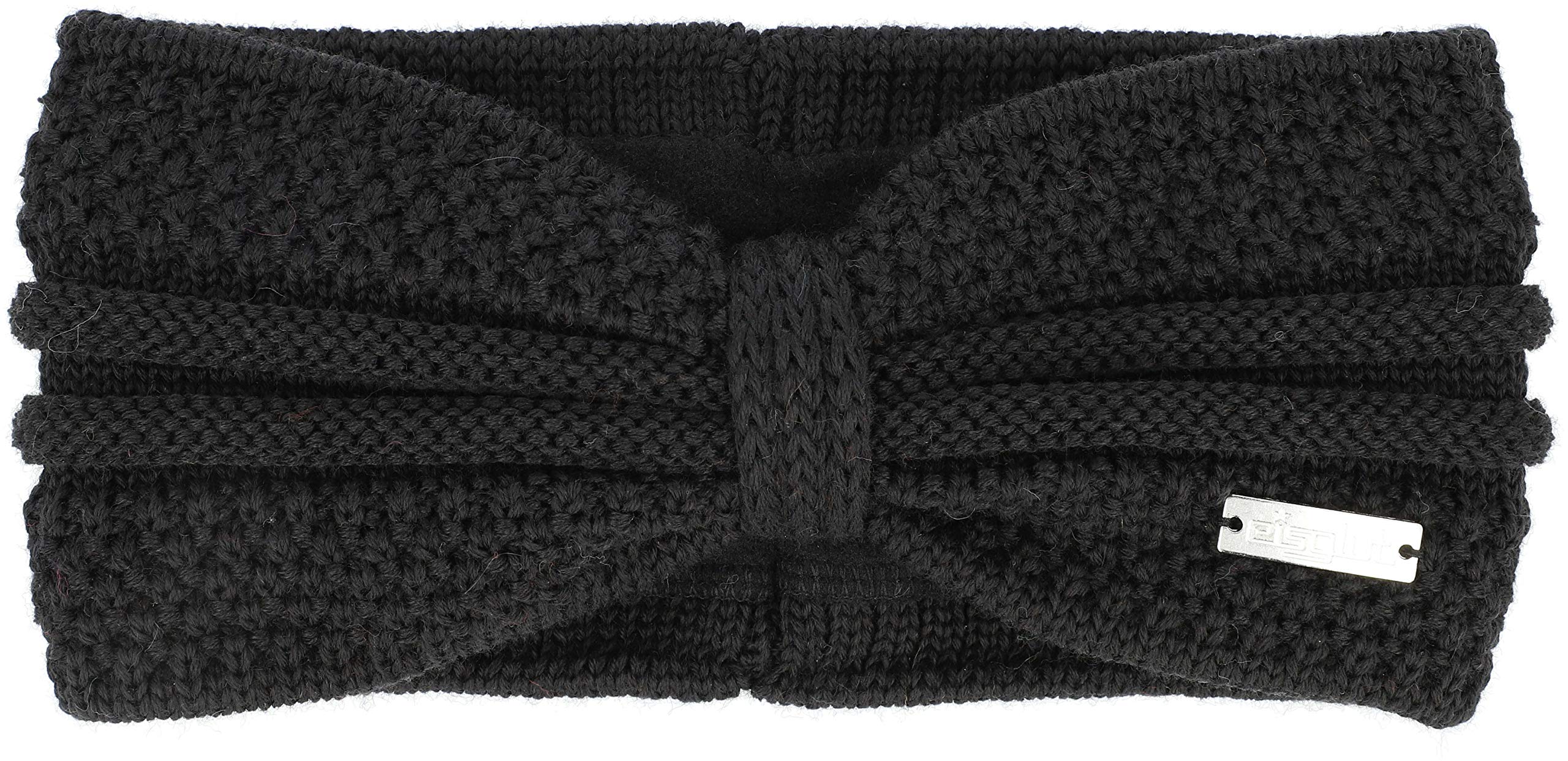 Eisglut Esmeraldal Merino Women's Headband Made in Germany Black — image 1