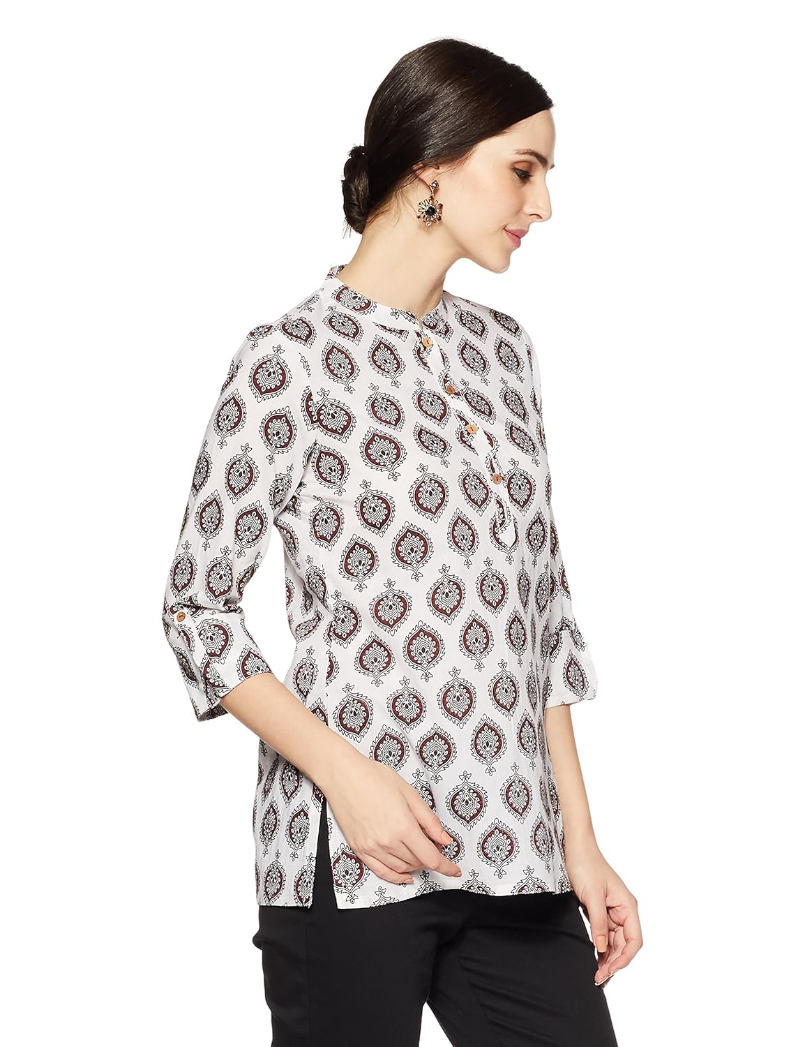 amazon brand- myx women's straight kurta