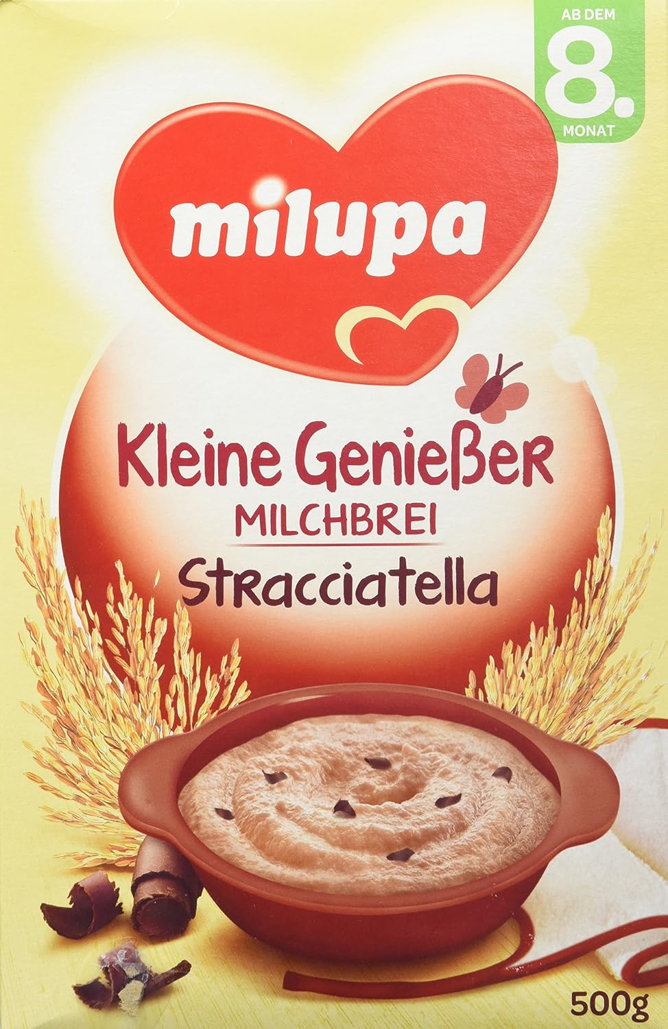 Milupa Milchbrei Stracciatella Ab Dem 8 Monat 4er Pack 4 X 500