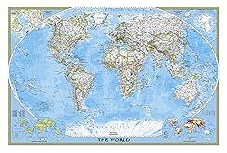 National Geographic World Map