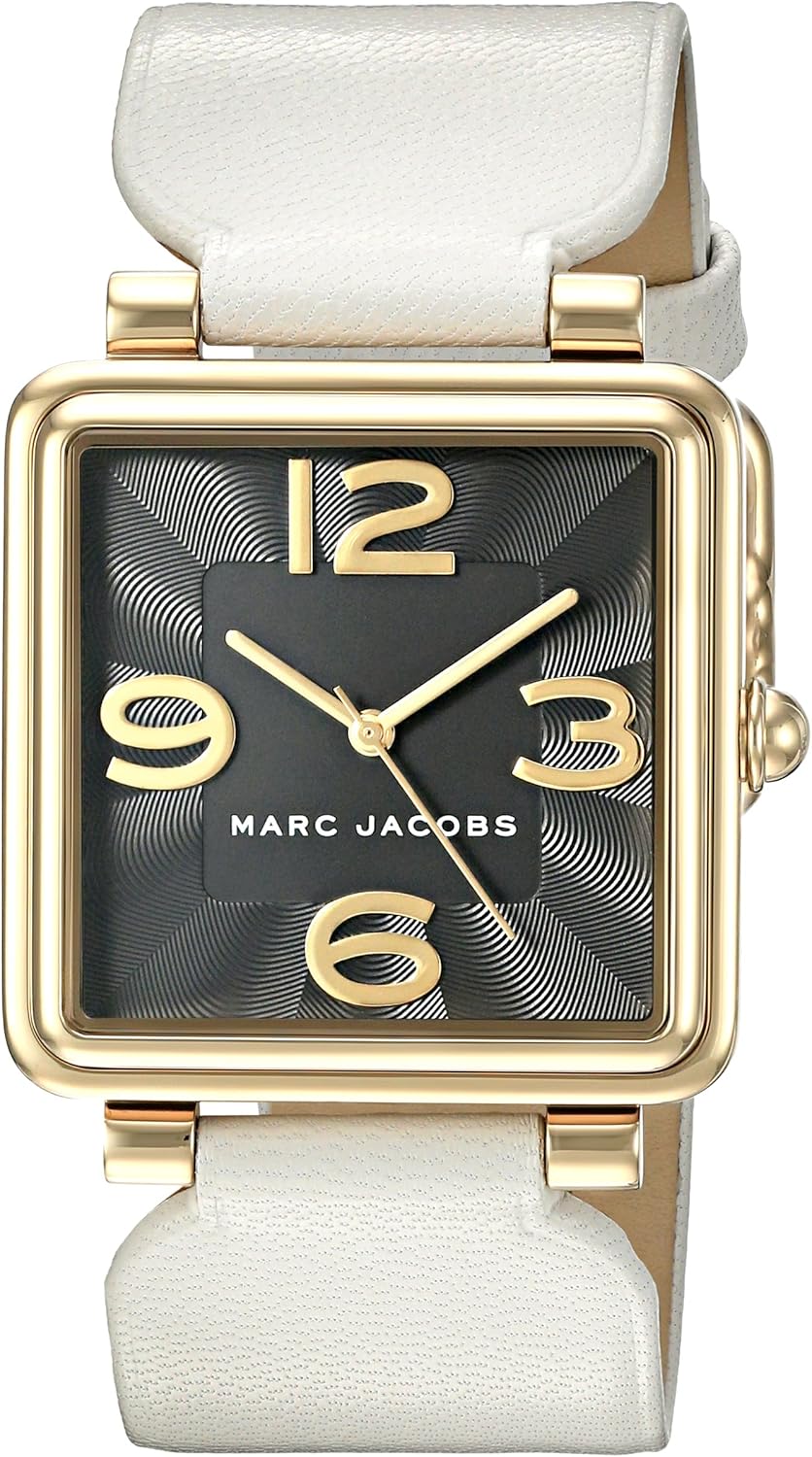 Marc Jacobs Women's Vic White Leather Watch MJ1440 Watches