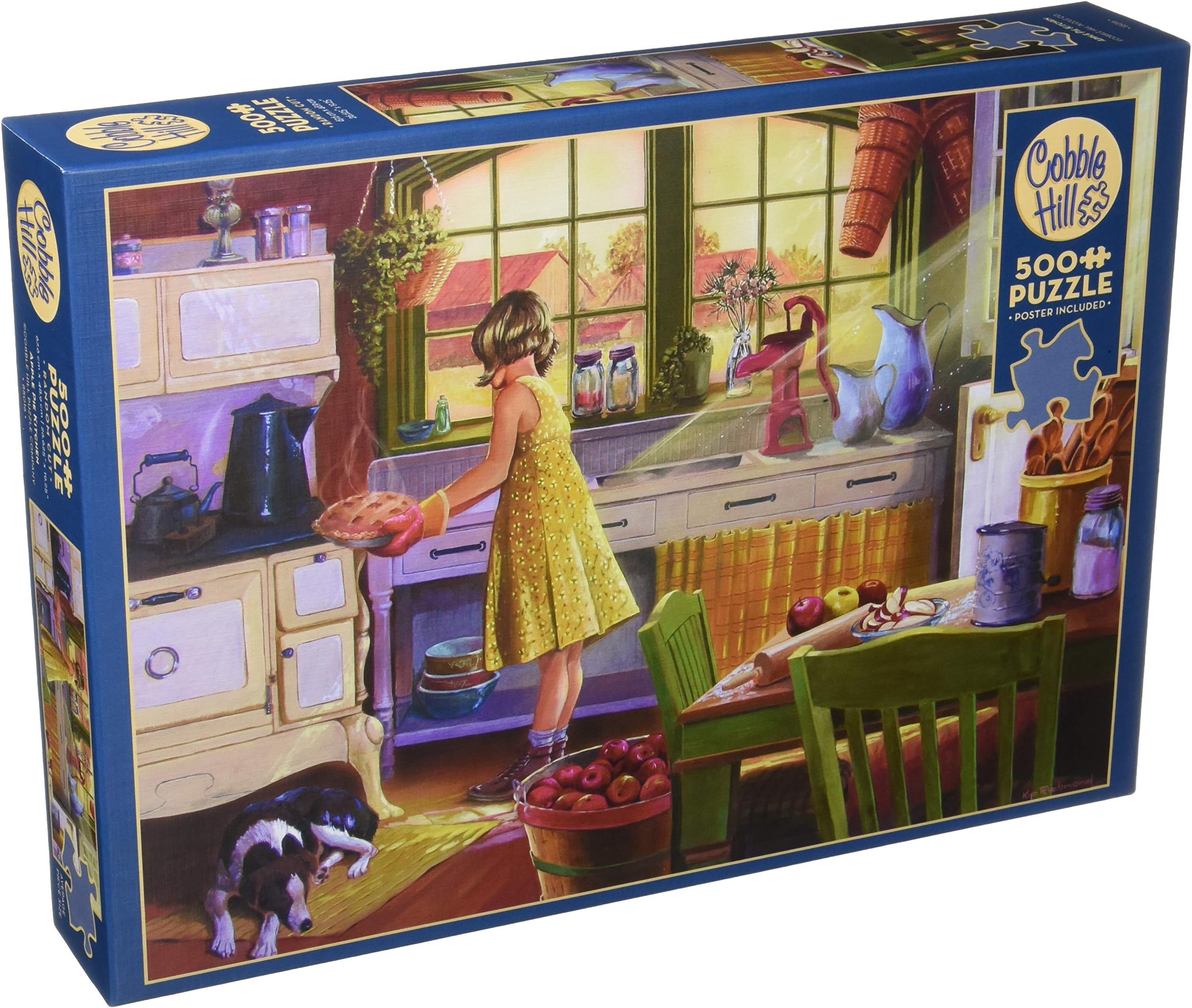Cobblehill 85016 500 pc Apple Pie Kitchen Puzzle, Various