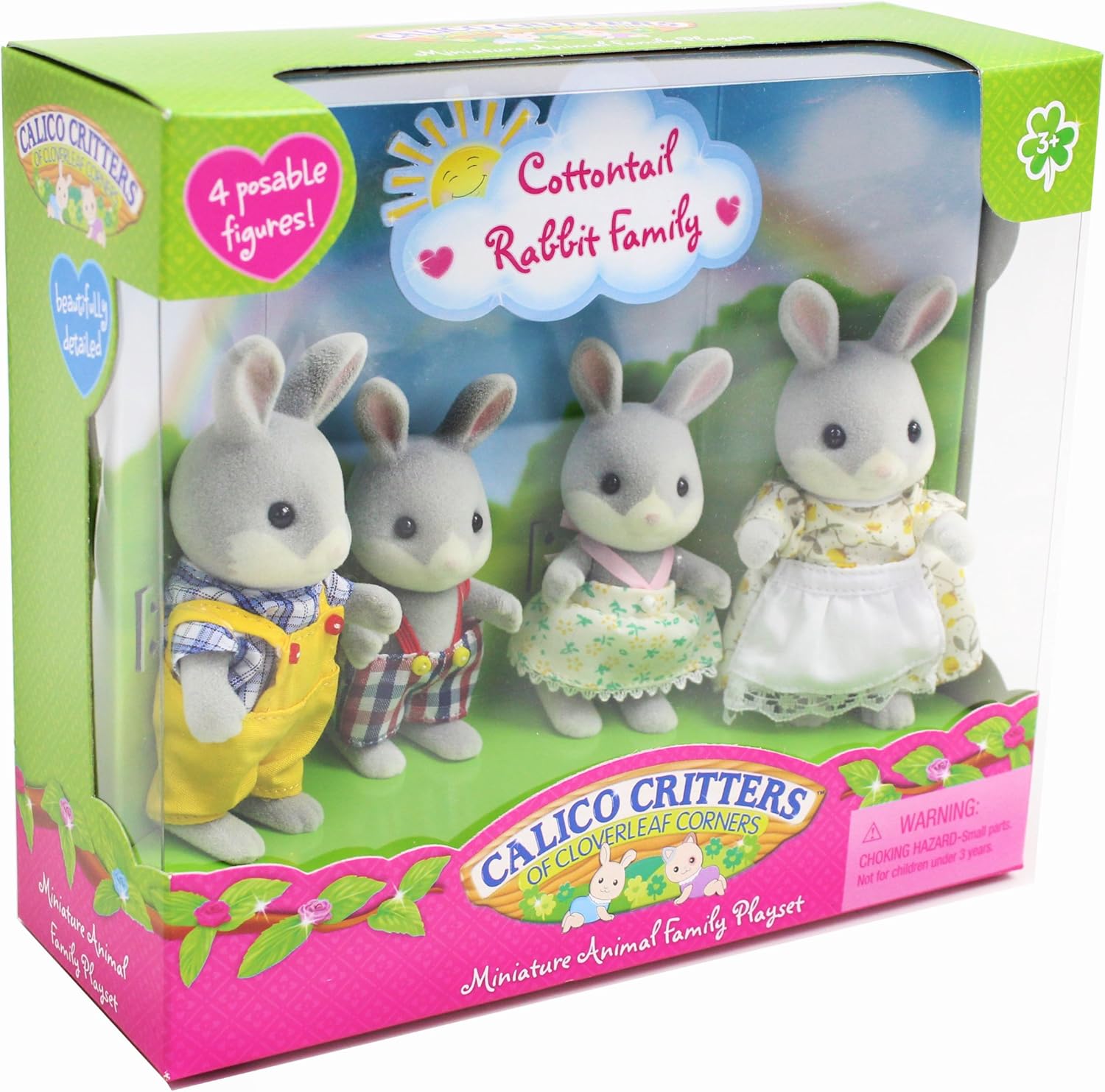 calico critters cottontail rabbit family