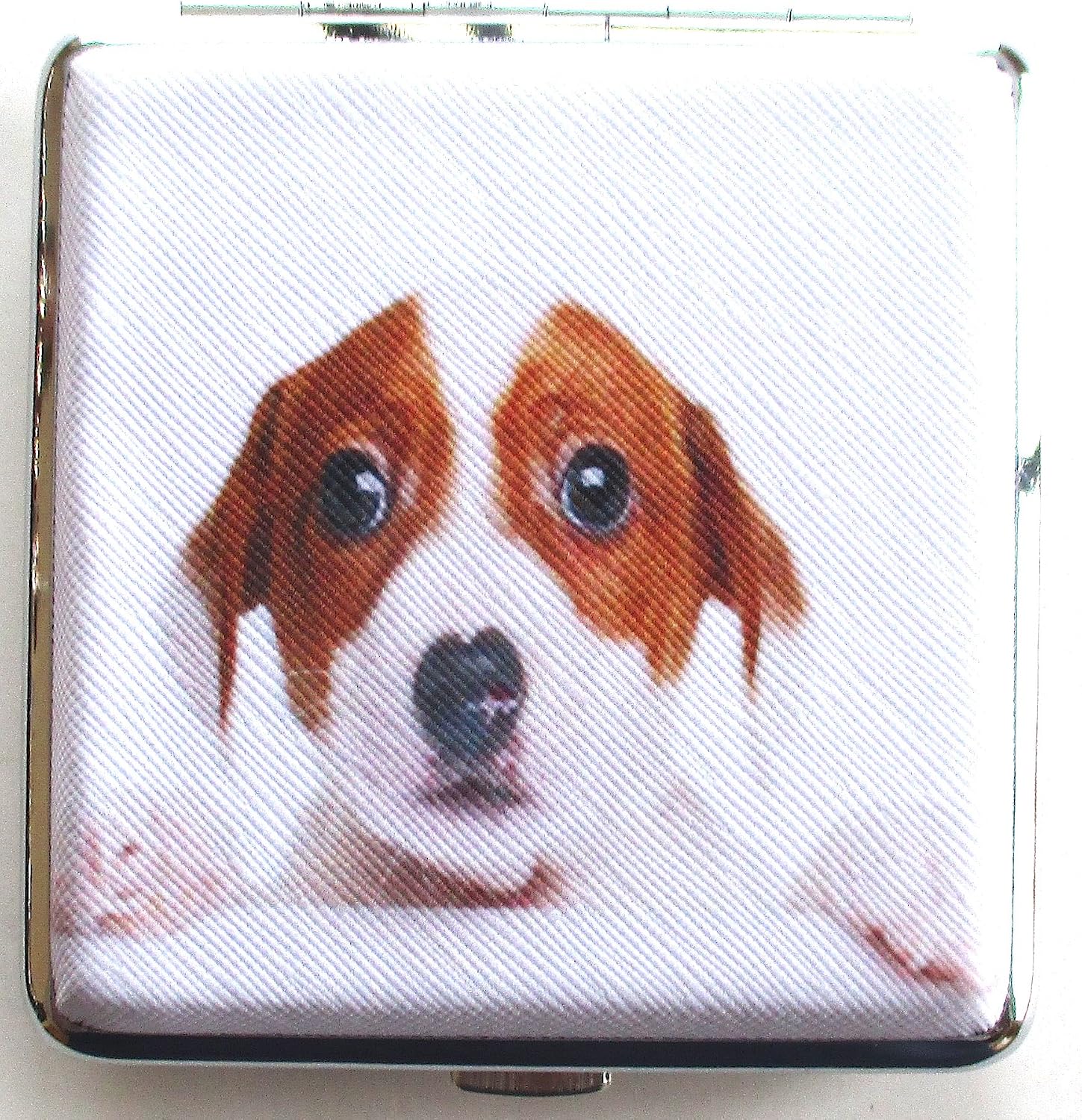 CIGARETTE CASE Dog Puppies Full Size Model 8, Multicolor