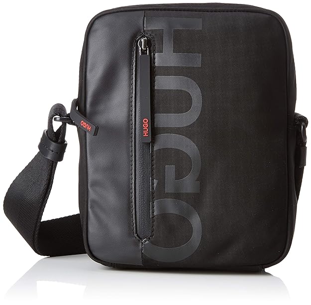HUGO Herren 50402936 Schultertasche, Schwarz (Black), 5x21x16.5 cm