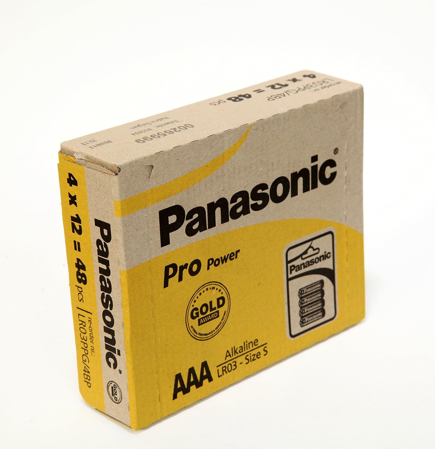 Panasonic LR03 AAA Micro Pro Power Battery, Blue, Gold, Red, 4er Pack - Image 4