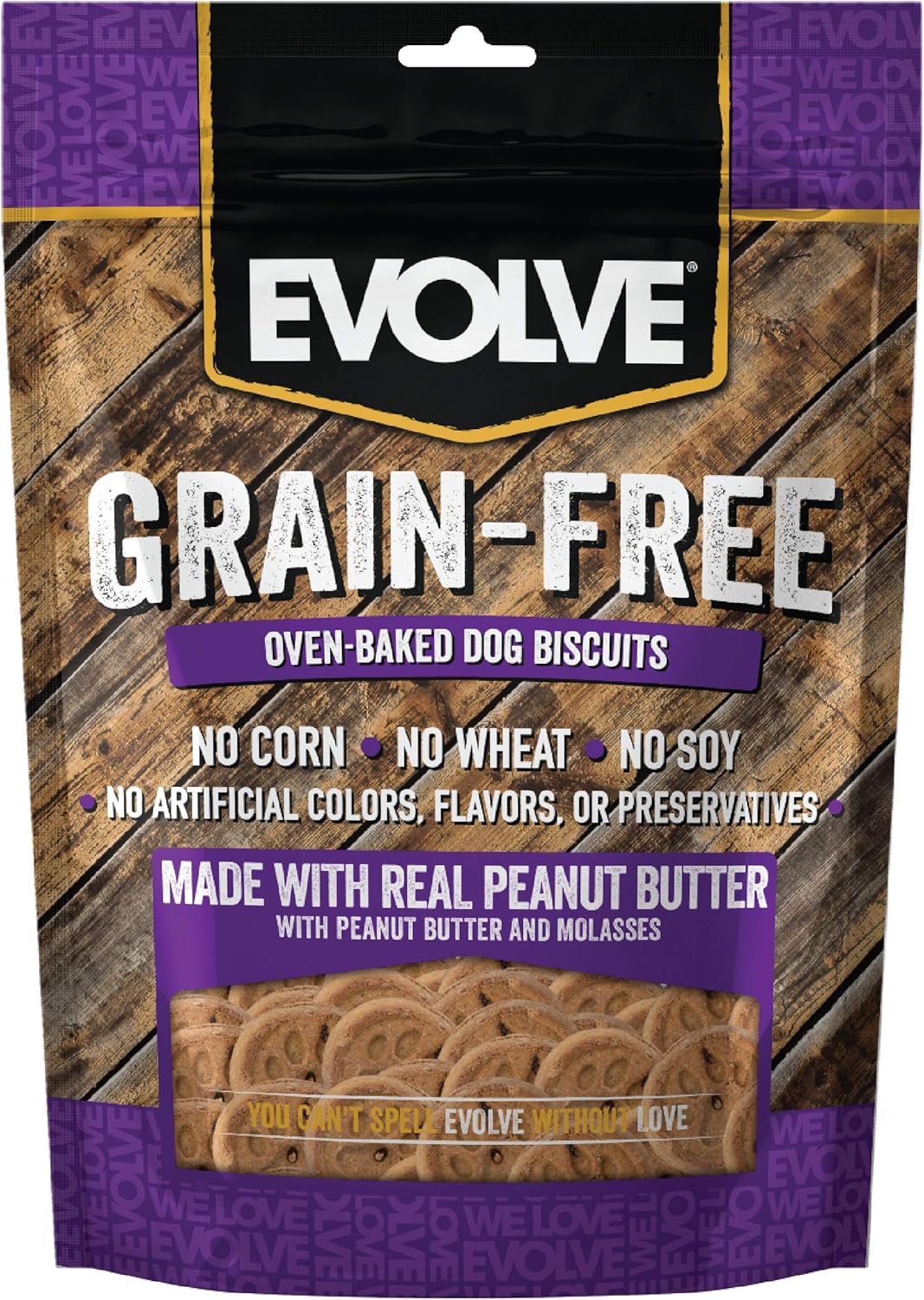 evolve grain free dog treats