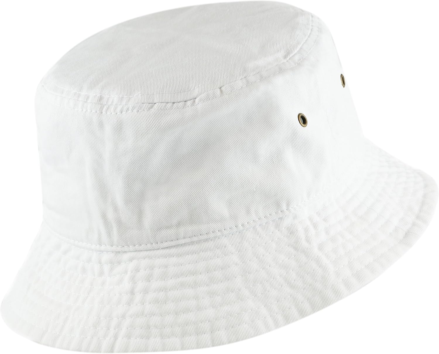 The Hat Depot 300N Unisex 100% Cotton Packable Summer Travel Bucket Beach Sun Hat at  Women’s Clothing store