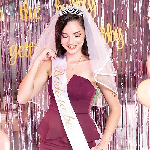 SMIRLY Bachelorette Party Decorations Kit: Rose Gold Bridal Shower  Decorations Kit, Bachelorette Party Supplies, Bride to Be Decorations, Bridal  Shower Decor, Bachelorette Sash and Veil Bride Balloons in Kenya | Whizz  Party