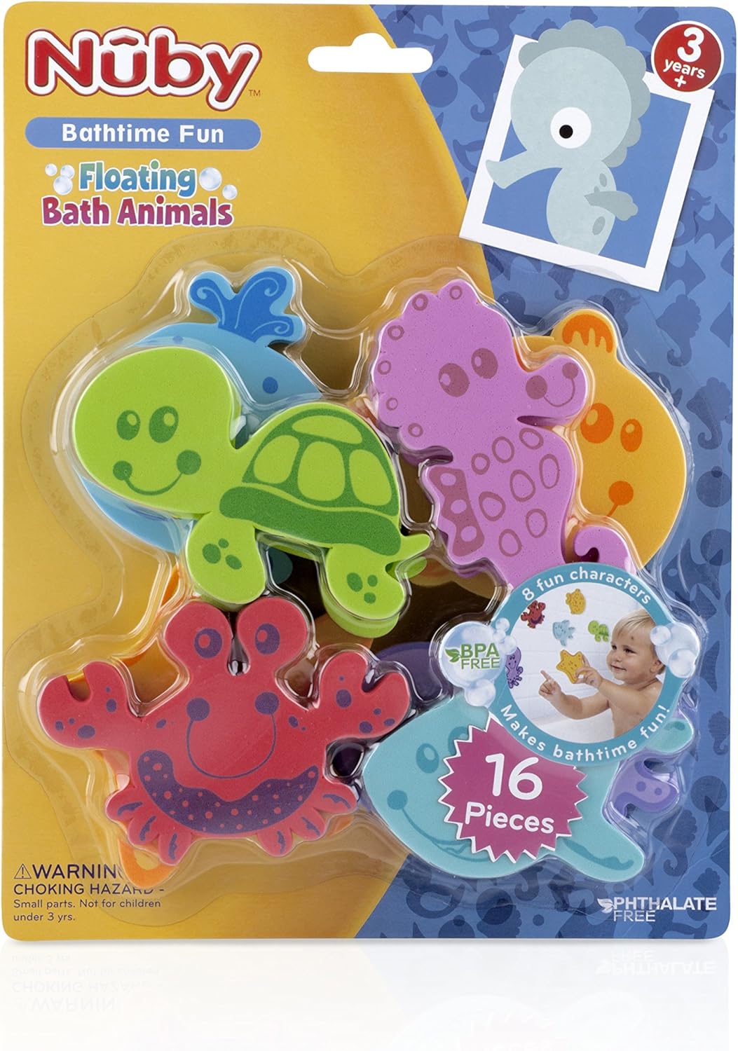 foam animal bath toys